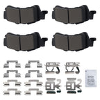 Rear Ceramic Brake Pads Kit for Chevrolet Astro Silverado 1500 (1999-2006)