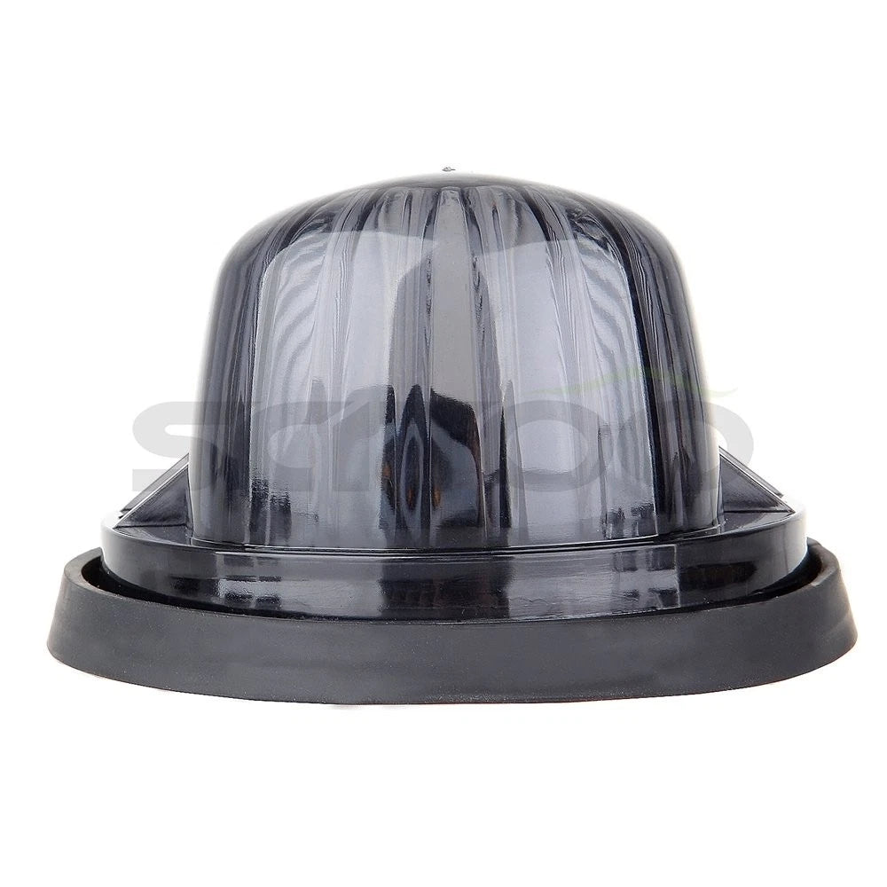 5X Smoke Round Cab Marker Light Cover for T10-6-3020-SMD (LED)