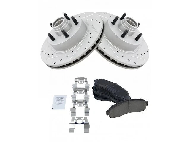 Front Brake Pad and Rotor Kit for Mazda B2300 (2003–2009) GB563XH
