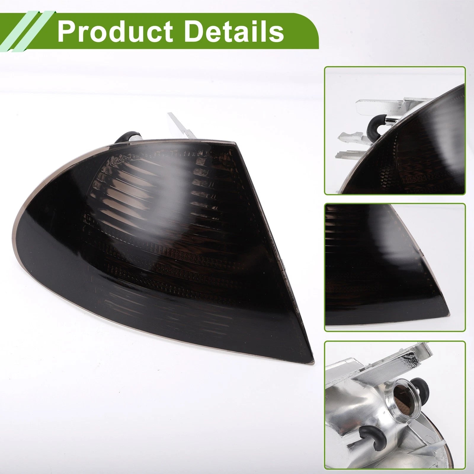 1 Pc Right Corner Signal Light Cover for BMW 3 Series (1999–2001) No. 63136902766