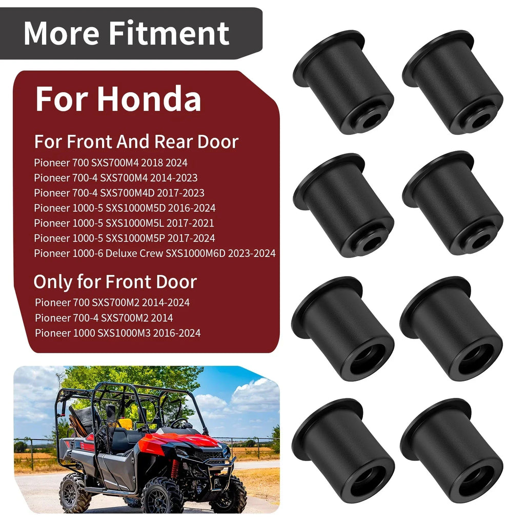 8 Pcs Door Bushings Set for Pioneer 1000-6 Deluxe Crew SXS1000M6D (2019–2024)