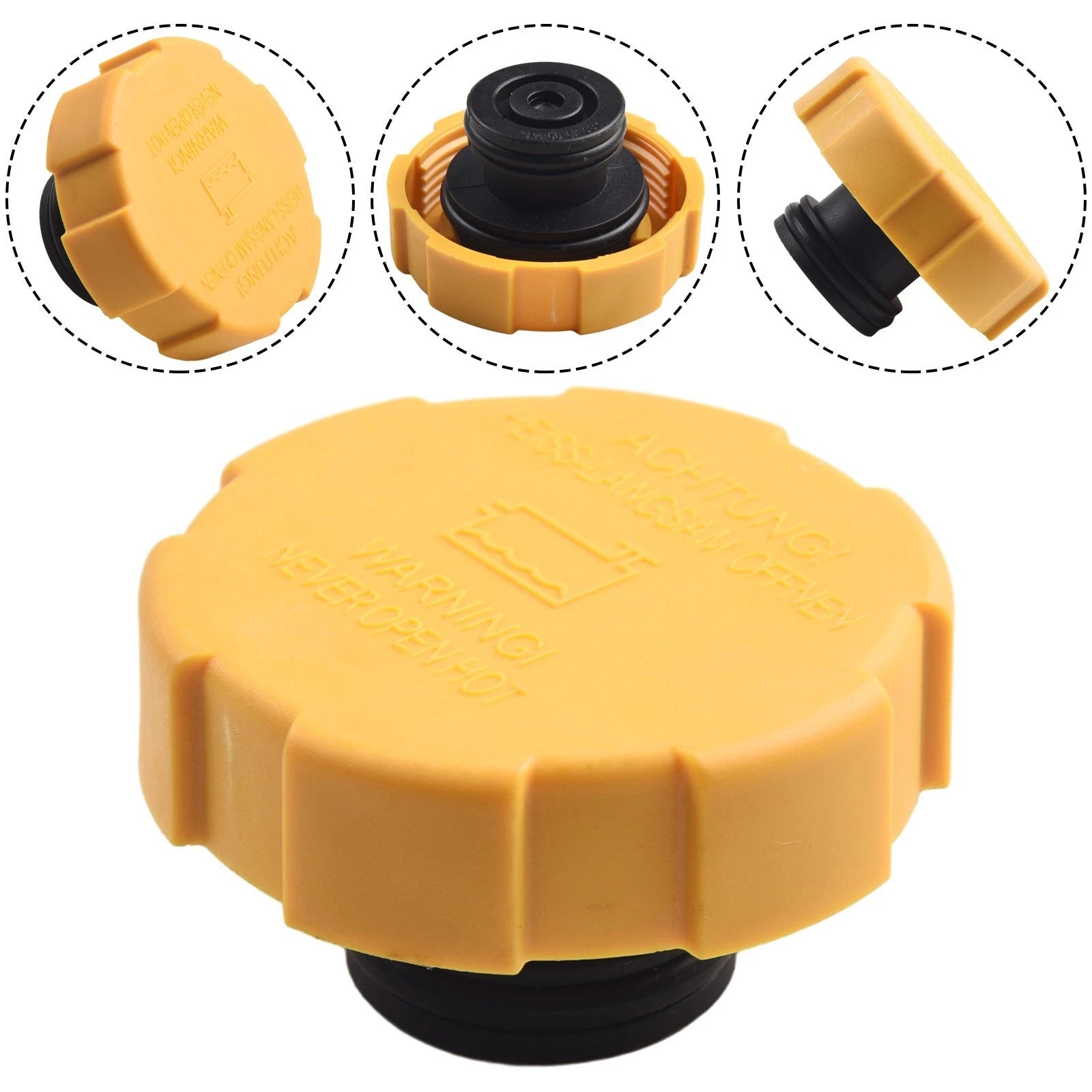 Radiator Coolant Expansion Tank Cap for Opel Saab 9-3 (2003–2014) 9202799 1304677