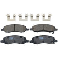 Set of 4 Disc Brake Pads for Buick Lucerne (2006–2011)