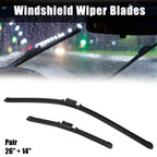 Set of 2 Front Windshield Wiper Blades for Chevrolet Trax (2018)