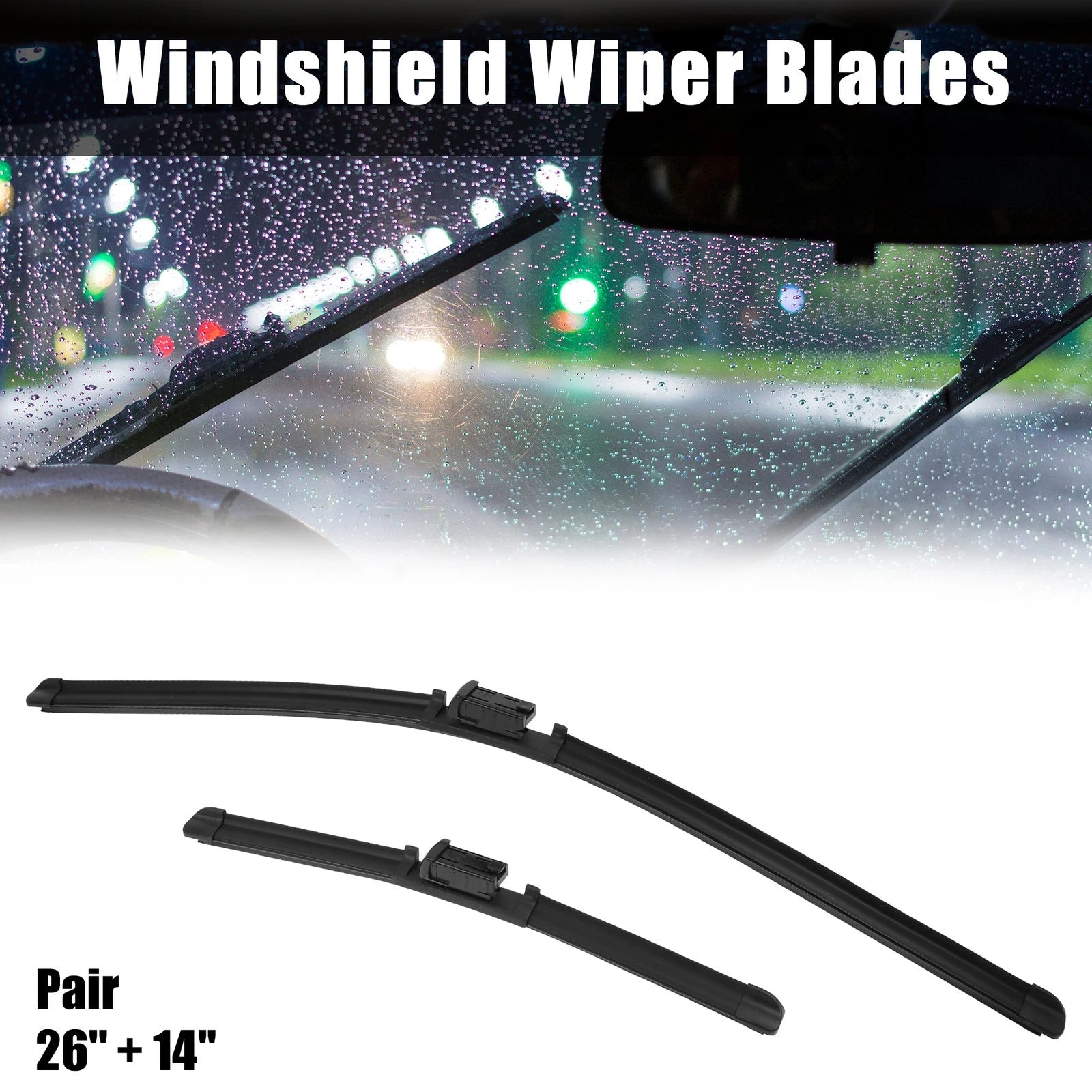 Set of 2 Front Windshield Wiper Blades for Chevrolet Trax (2018)