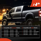 Pair Power Towing Mirrors for Chevy Silverado 1500