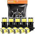 10pc LED Light Bulbs for T10 168 2825 (6000K)