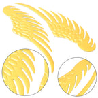 3D PVC Decal Wing Scratch Sticker for Car and Motorcycle (Pair)