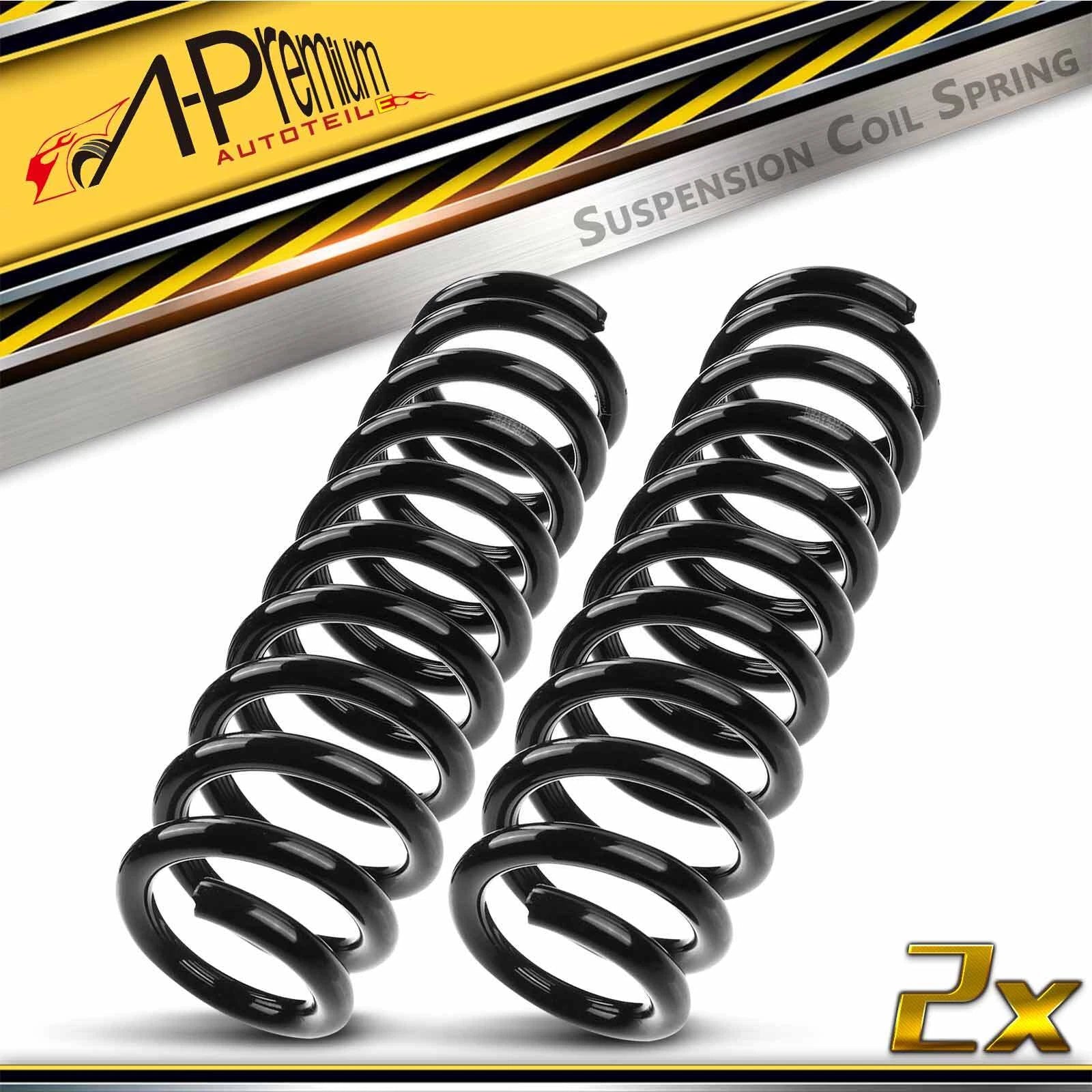 2X Front Coil Springs for Honda Accord (2003–2007)