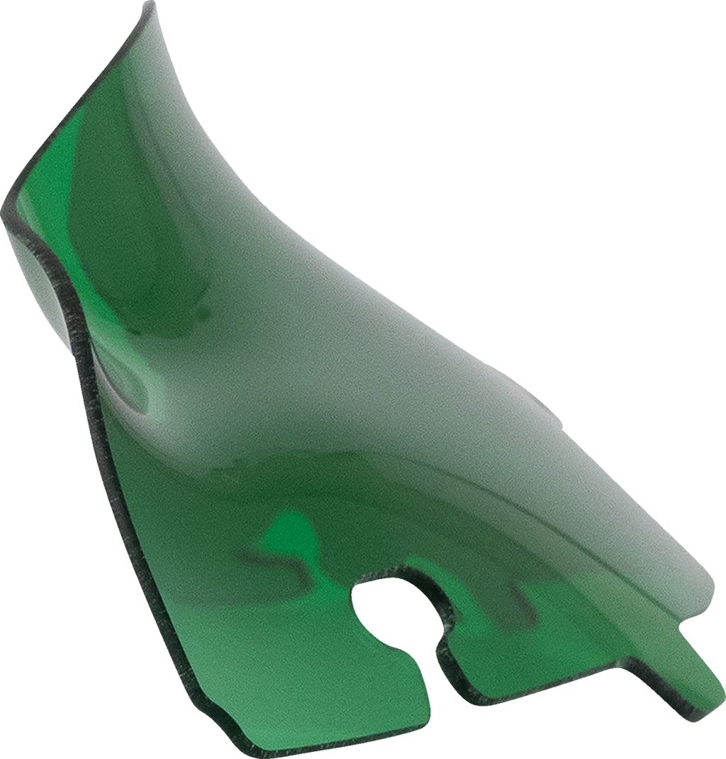 Klock Werks 4" Kolor Flare Sport Windshield for FLH (KWW-01-0678) - Green