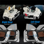 Rear Left & Right Door Lock Actuators for Chrysler Dodge Jeep (2005-2010)