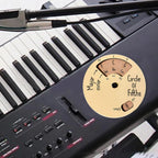 Melody Circle Wooden Tool for Transposing and Harmonizing (64 Characters)