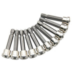 10X PH2 Drywall Screwdriver Bits 50mm Hex Shank Magnetic Depth Control