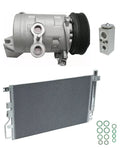AC Compressor Kit With Condenser for Chevrolet Equinox 3.6L (2008–2009)