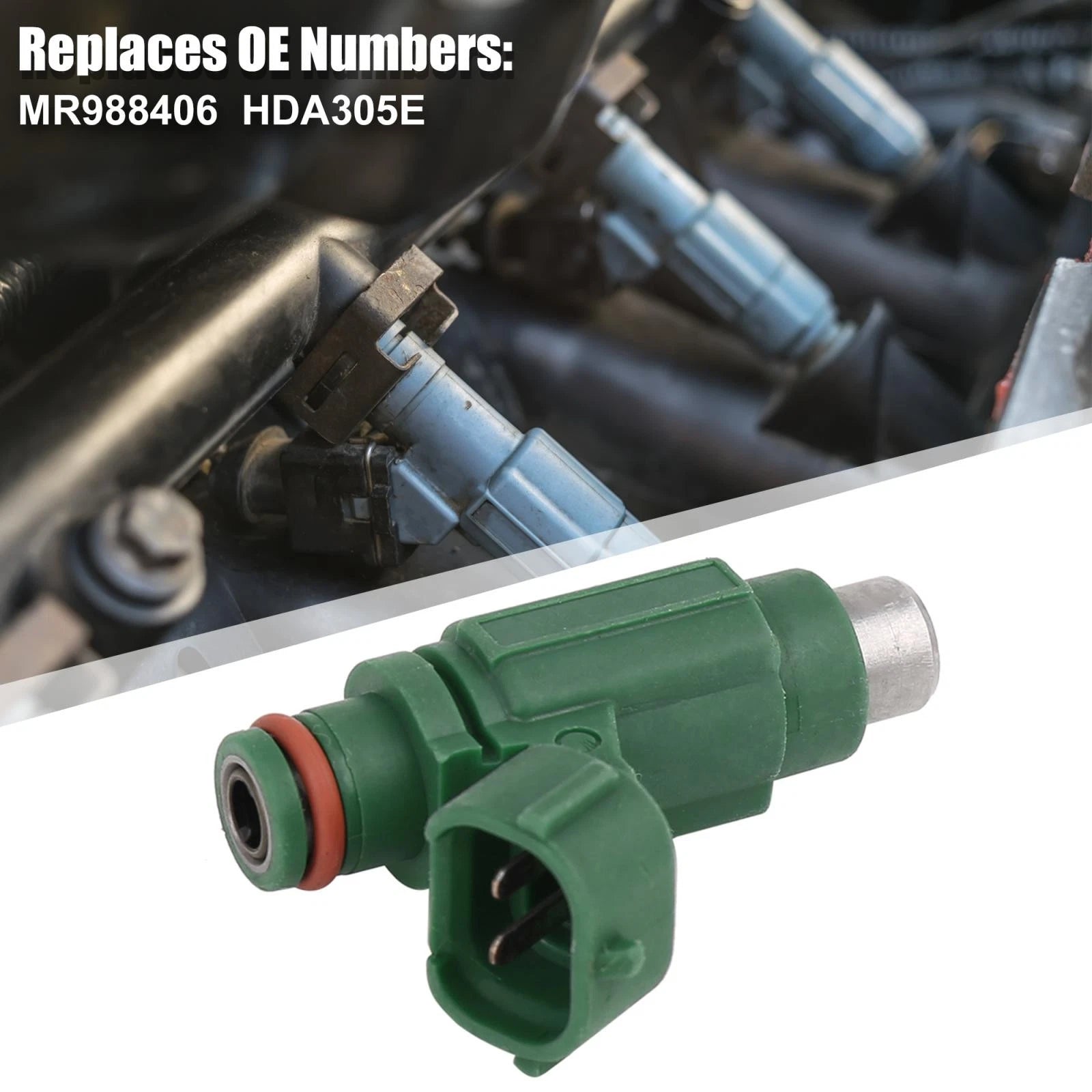 Fuel Injector MR988406 HDA305E for Mitsubishi Lancer Ralliart (2004)