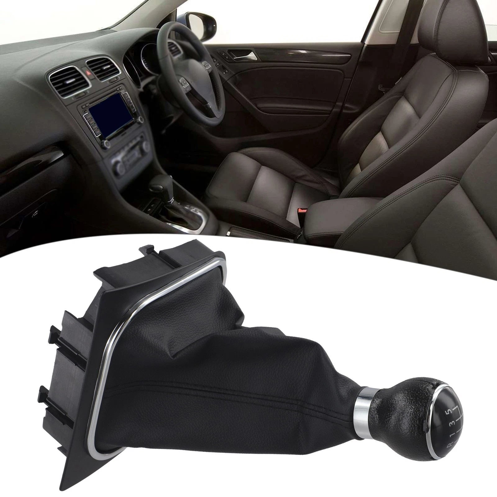 Shift Lever Handball Cover for Volkswagen Golf 6 (2009–2013)