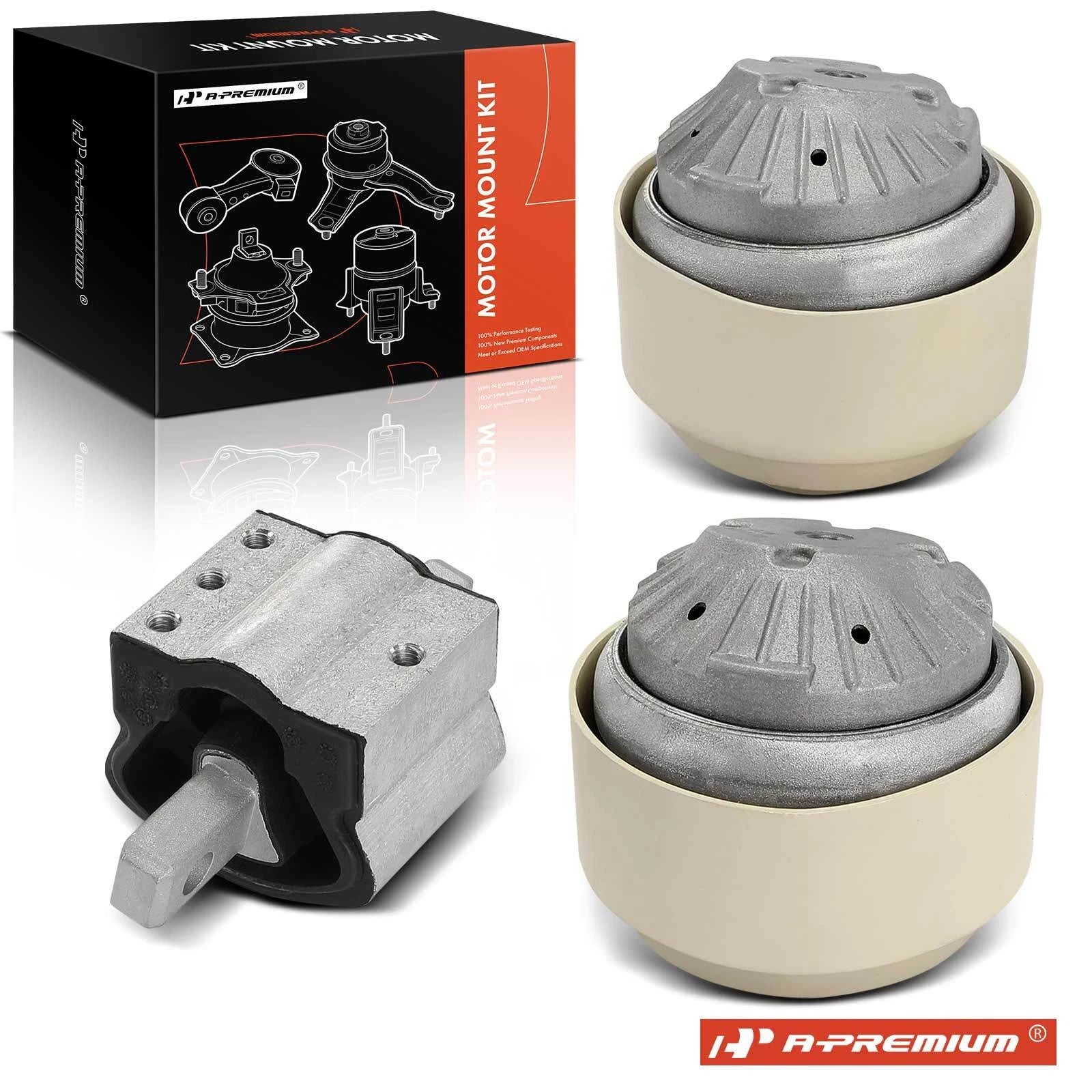 3X Engine Motor & Transmission Mount for Benz C230 C280 C43 AMG CLS500 (2001–2006)