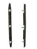 Rubber Front Bumper Guard Inserts Pads for 1970–1972 Chevy Chevelle