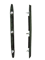 Rubber Front Bumper Guard Inserts Pads for 1970–1972 Chevy Chevelle