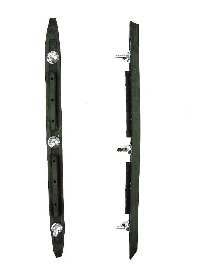 Rubber Front Bumper Guard Inserts Pads for 1970–1972 Chevy Chevelle