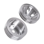 Aluminum 2&3 Groove Pulley Combo for Chevy Small Block 265-400 V8 (1967–1986)