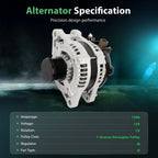 Alternator with Pulley for Toyota Highlander (2008–2013)