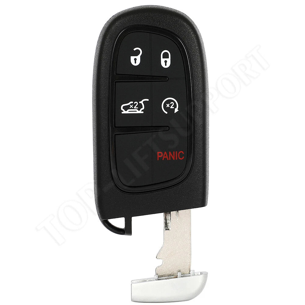 Key Fob Remote Shell Case for Jeep Cherokee (2015–2021)