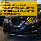 Front Bumper Tow Hook Cover for Nissan Rogue (2017–2020)