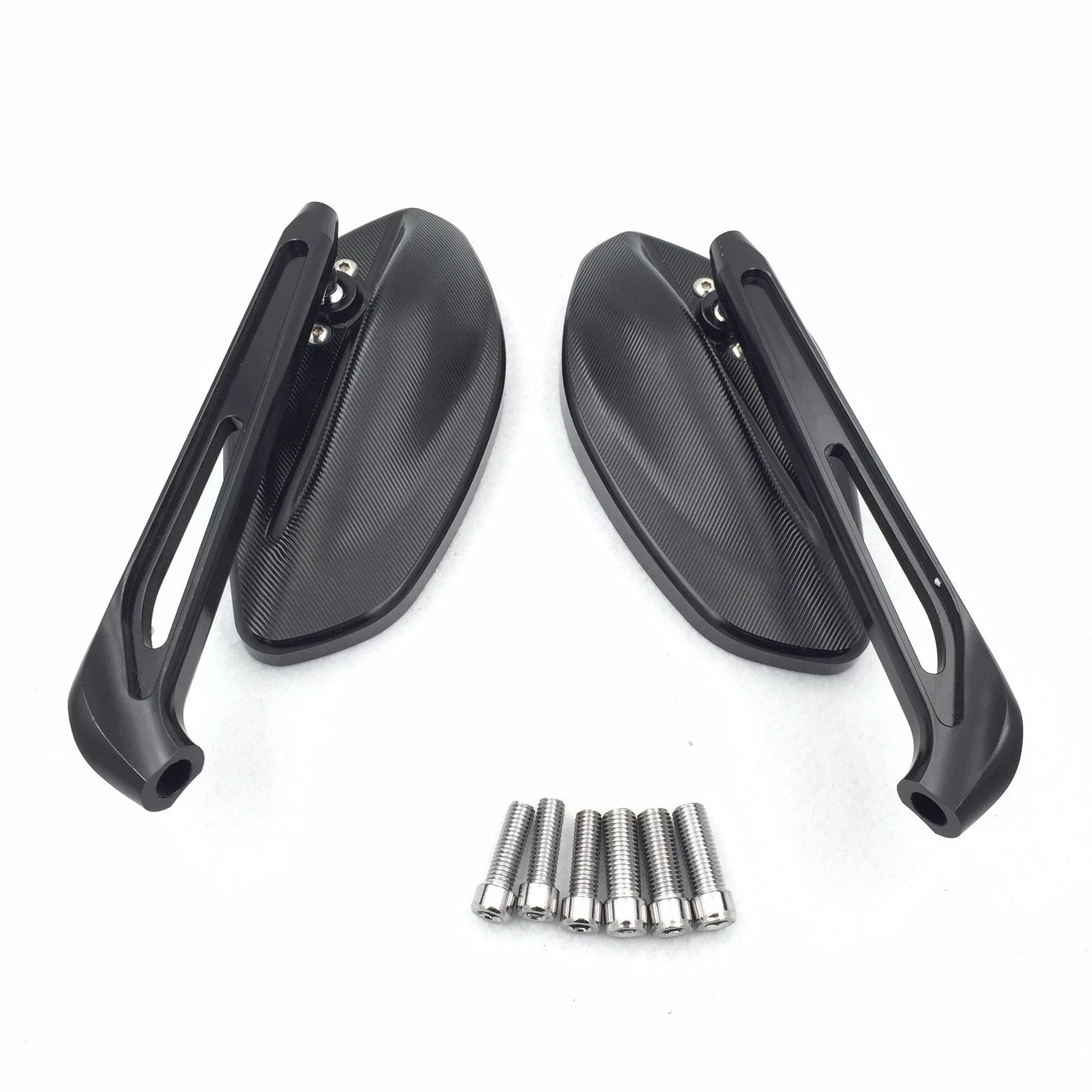 CNC Gridding Integrated Side Mirrors for 8mm 10mm