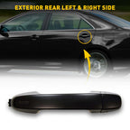 Rear Exterior Door Handle for Toyota Camry (2018–2023) - Black