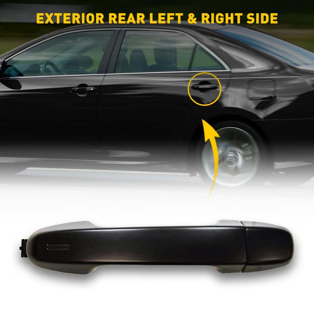 Rear Exterior Door Handle for Toyota Camry (2018–2023) - Black