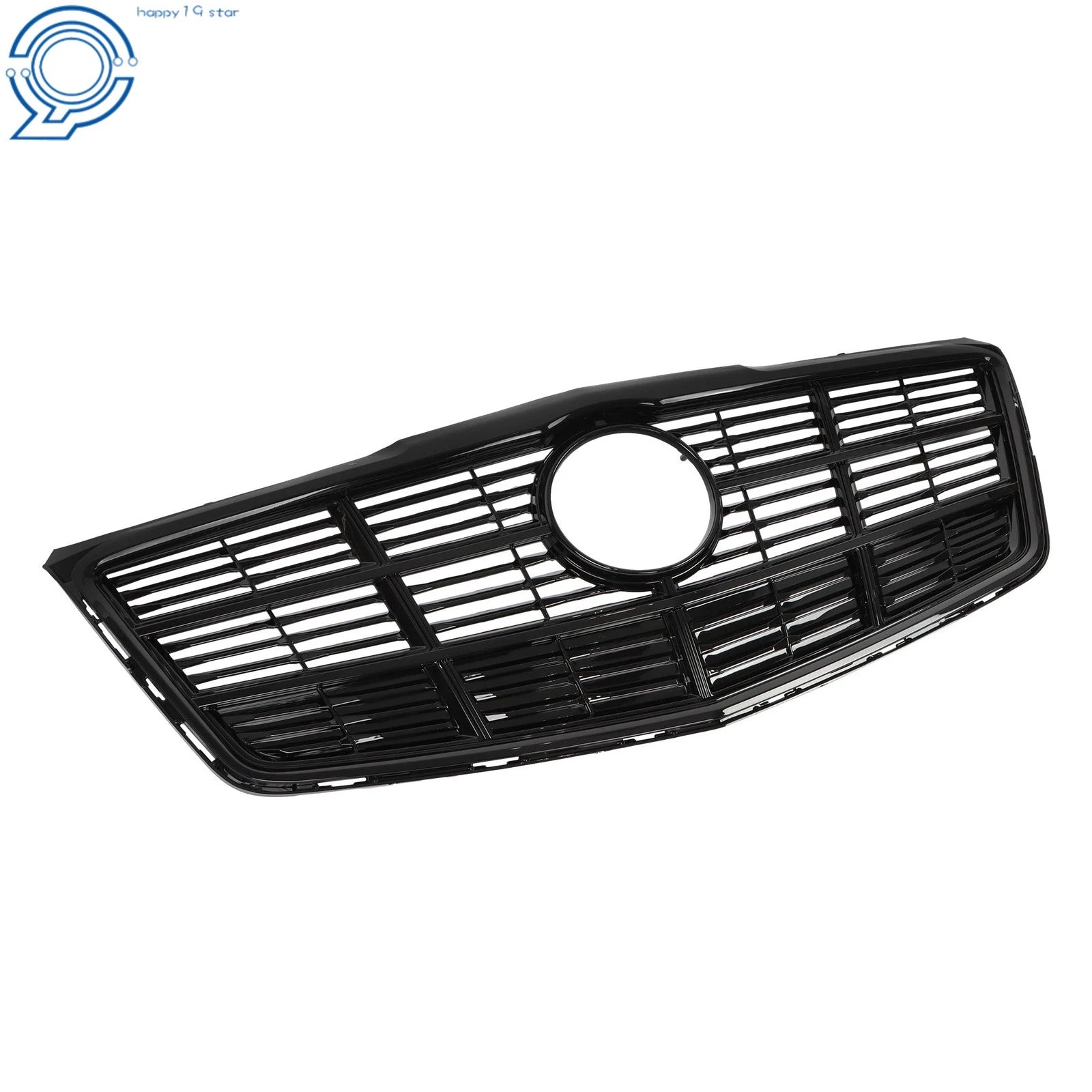 Honeycomb Front Bumper Grille for Cadillac CTS (2014–2015) Gloss Black