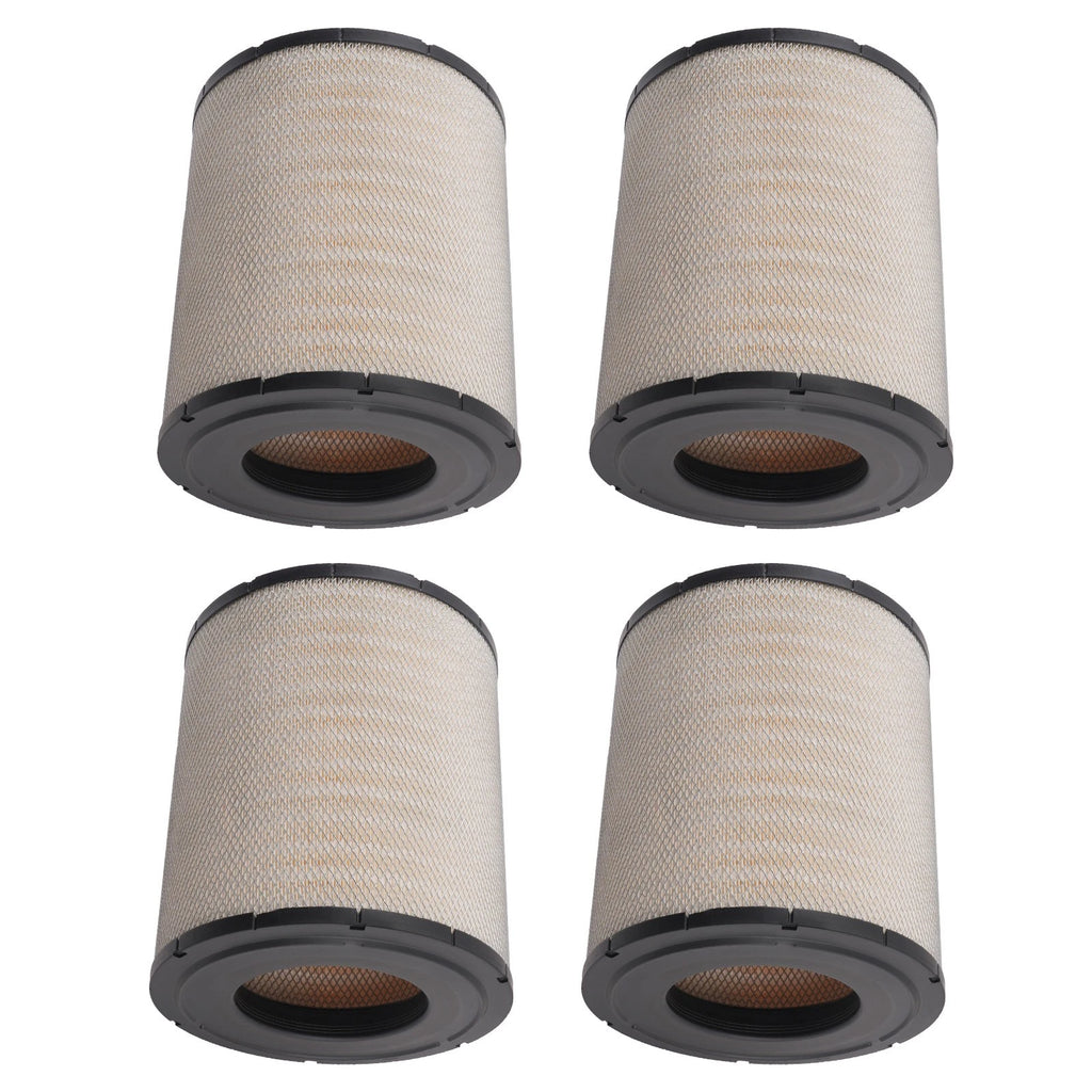 Set of 4 Air Filters for Freightliner Columbia (2000–2013) LAF1849 P527682 RS3518