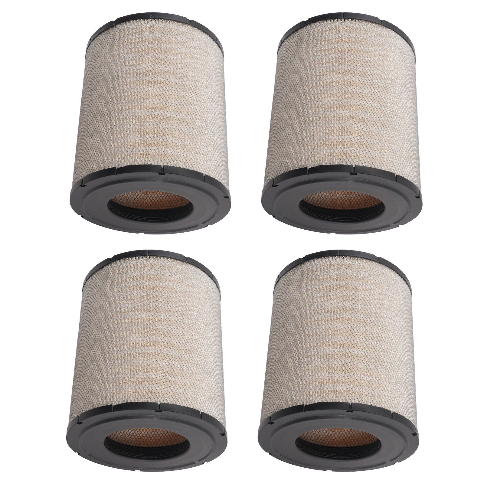 Set of 4 Air Filters for Freightliner Columbia (2000–2013) LAF1849 P527682 RS3518