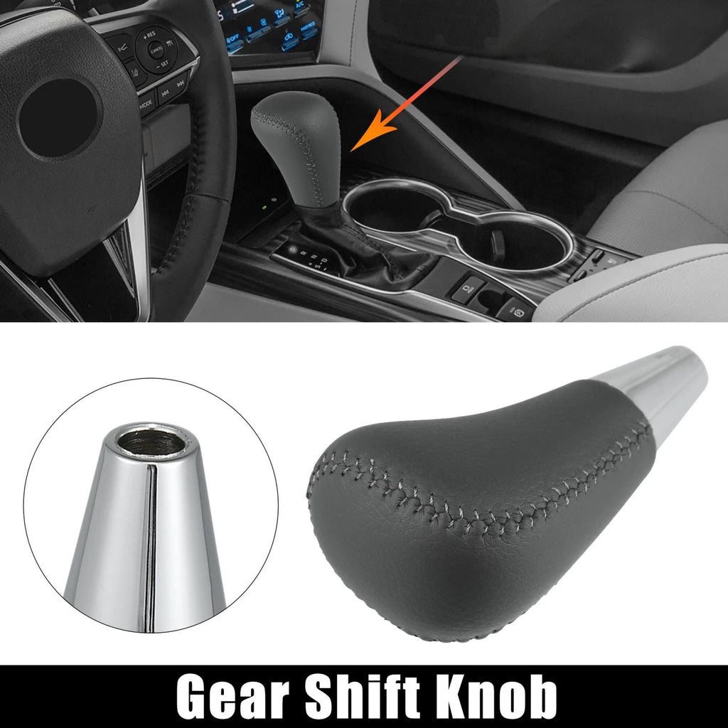 Gear Shift Knob for Toyota Lexus (Dark Gray Faux Leather)
