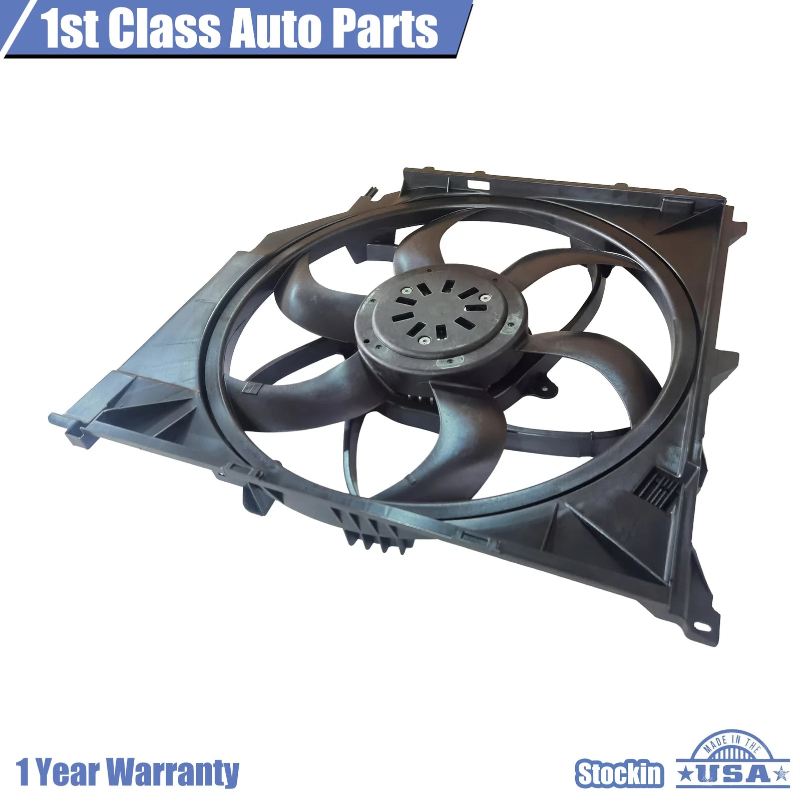 Radiator Cooling Fan Assembly for BMW X3 E83 (2004–2010) 17113452509