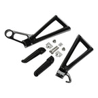 Rear Passenger Foot Pegs for Yamaha YZF R6 R6S (2003-2009)