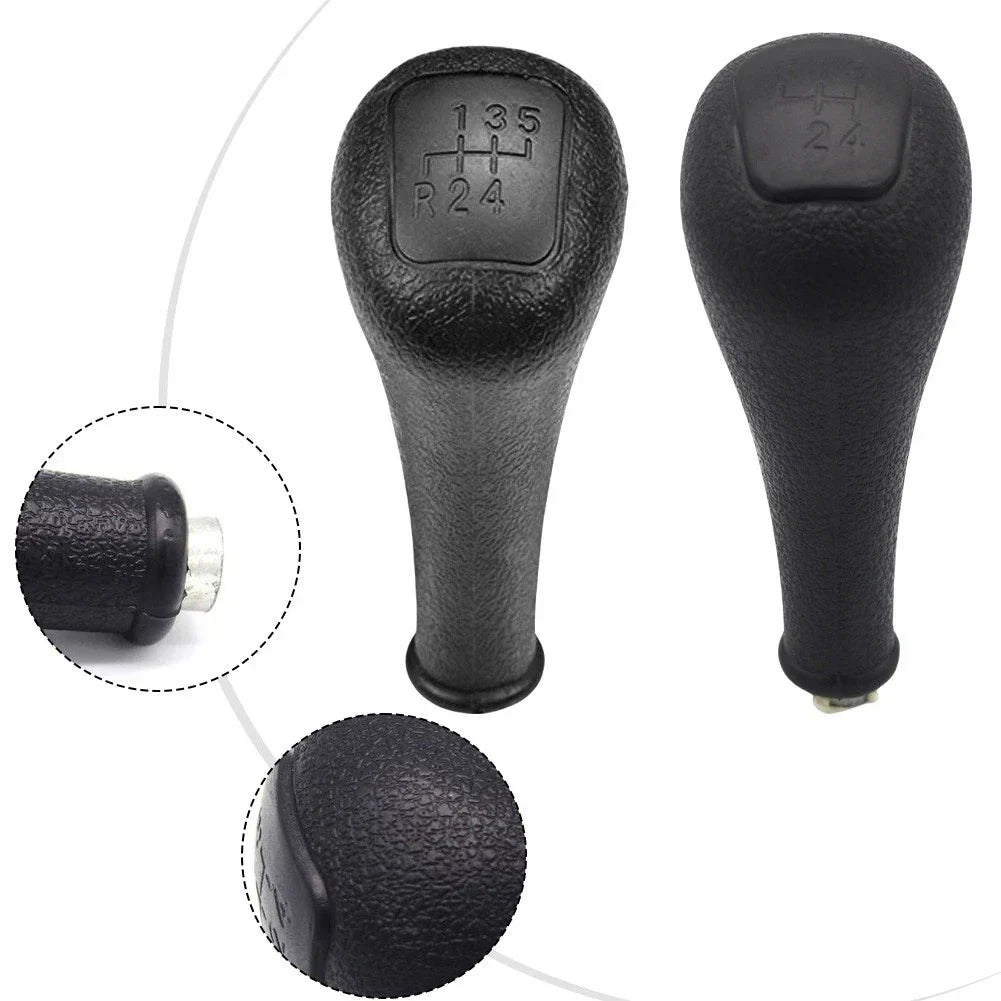 Shift Lever Head for Mercedes W123 W140 W201 W202 Black ABS