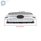 Lariat Style Front Bumper Grille for Ford F-150 (2018–2020) Chrome Trim