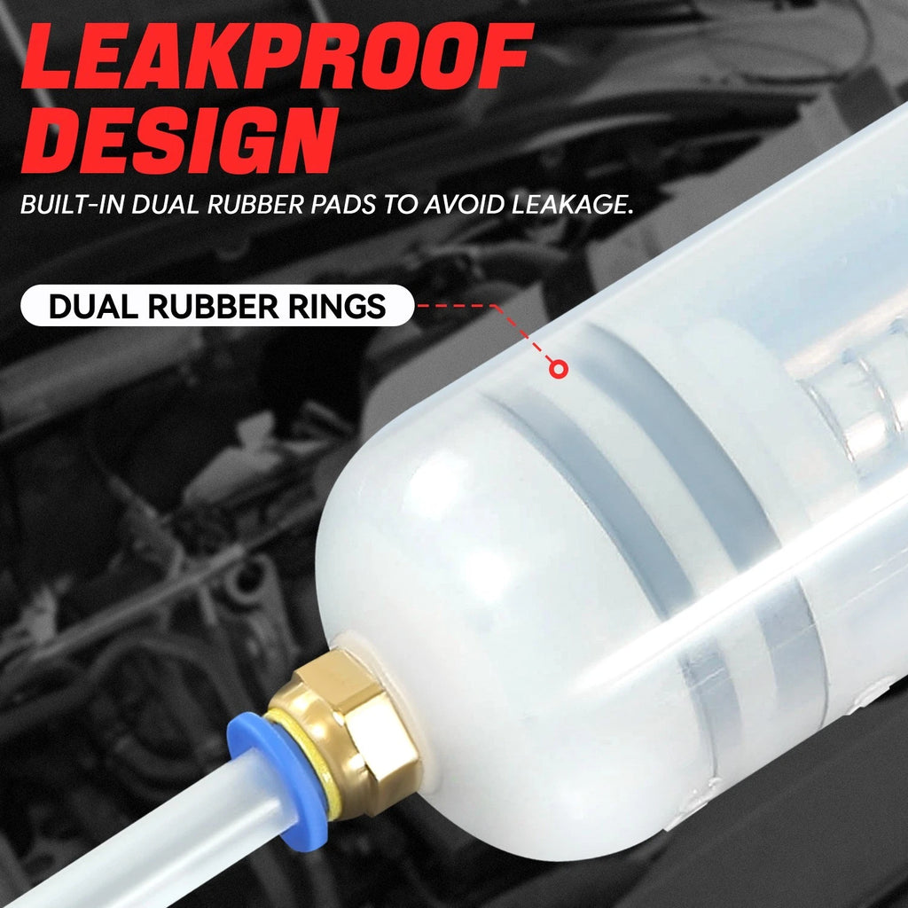 5 Pcs Detachable Fluid Extractor for 200CC Car Boat Brake Oil Exchange