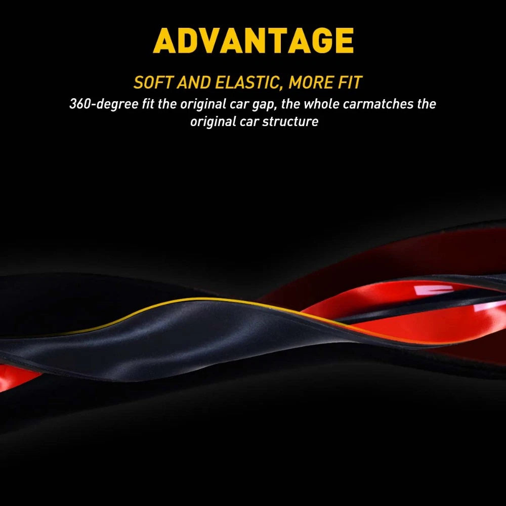 10FT Windshield Panel Rubber Seal Strip for Car Accessories