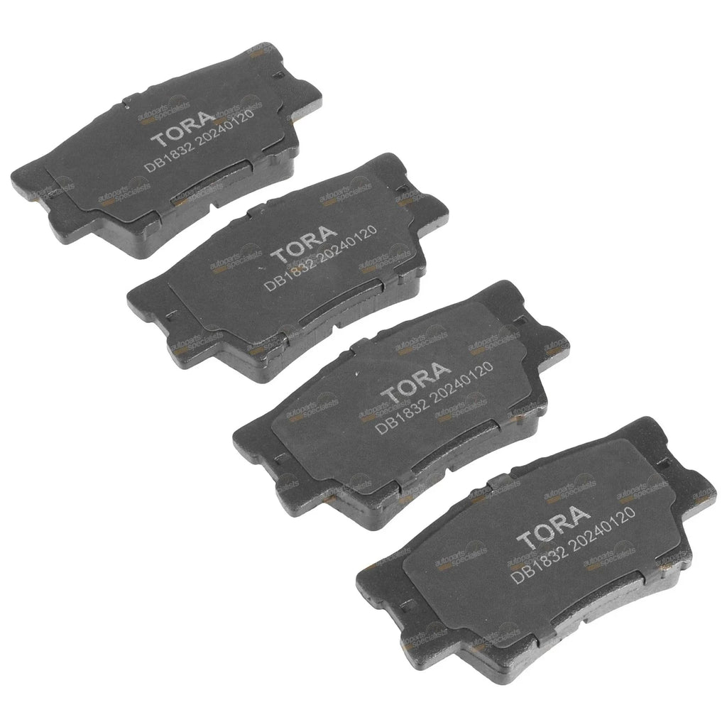 Rear Ceramic Disc Brake Pad Set for Toyota RAV4 (2005–2019)