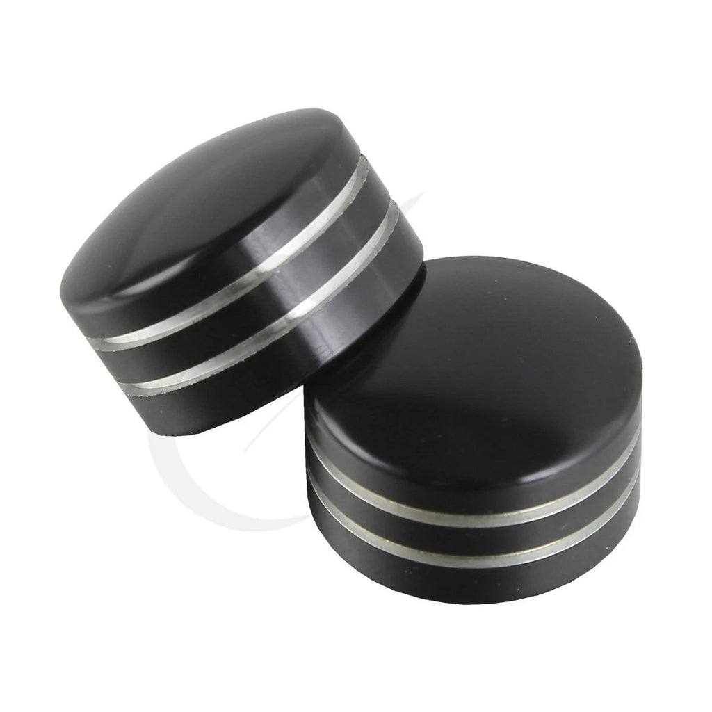 Black Head Bolt Covers for Harley Twin Cam Sportster XL 1200 (1986–2022)