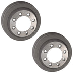 Set of 2 Rear Brake Drums for Ford F350 F250