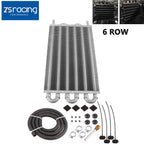 6 Rows Aluminum Transmission Oil Cooler for Auto-Manual Radiators