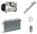 AC Compressor Kit With Condenser for Mercedes CLK500 5.5L (2008–2009)