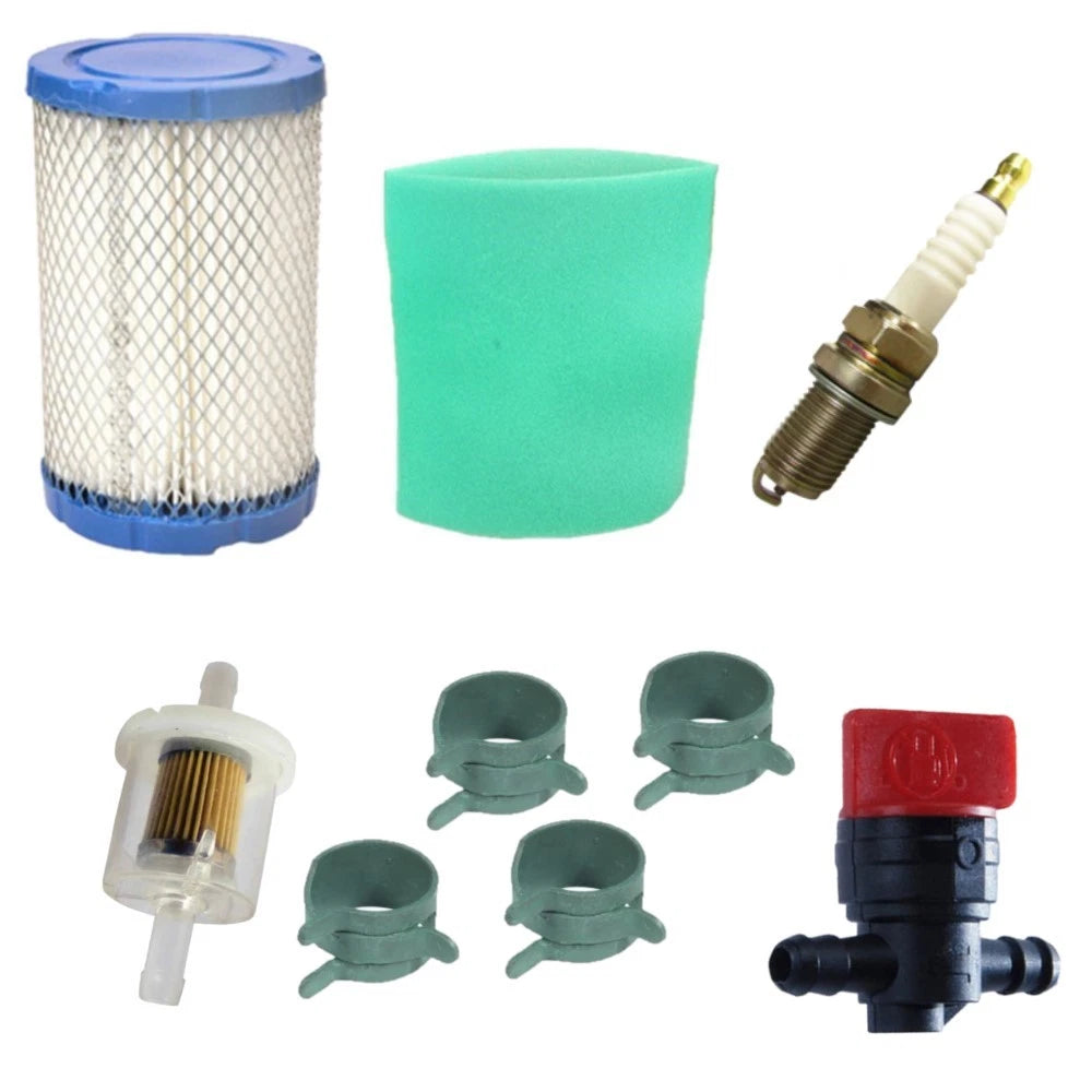 Filter Service Kit with Shut Off Valve for Briggs and Stratton (Fits 494768)