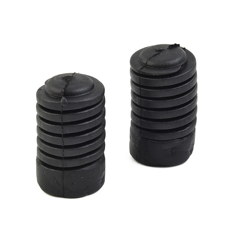 2X Hood Bumper Stopper Clips for Toyota Corolla (2014–2017) Rubber Black