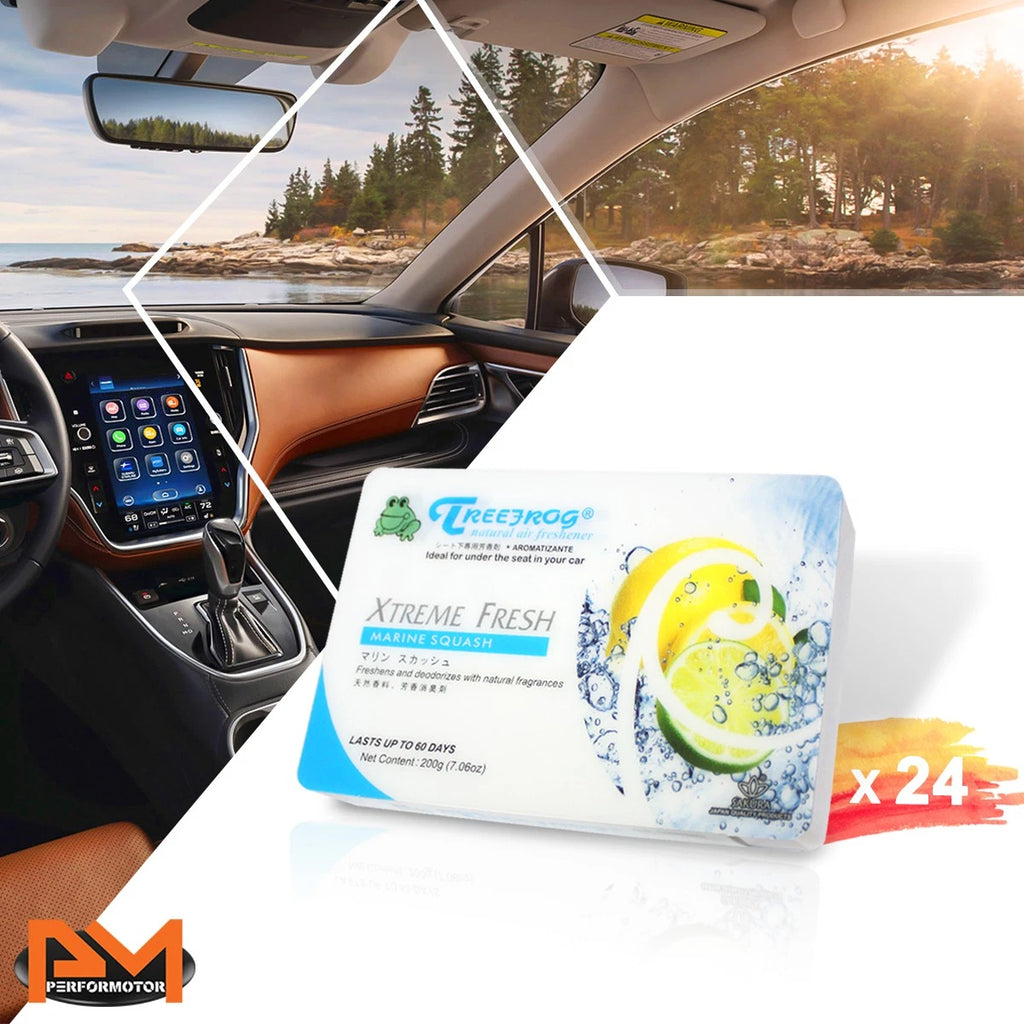 X24 Treefrog Air Freshener for Car (Japan) - Marine Squash Scent 200g