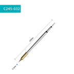 High Conductivity Straight Tip for JBC C245 Soldering Station (Copper, Gold)
